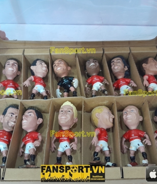 Box Manchester United Super Soccer Star Idols dolls 2004 2006 home