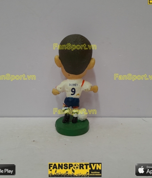 Tượng Wayne Rooney 9 England 2005 2006 2007 home corinthian PR120