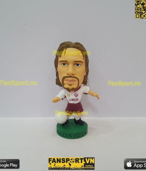 Tượng Gabriel Batistuta 20 As Roma 2001 2002 away corinthian PRO619