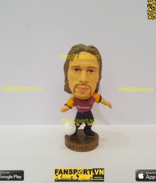 Tượng Gabriel Batistuta 33 As Roma 2002 2003 home corinthian CG205