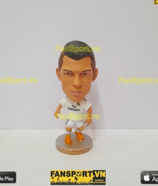 Tượng Cristiano Ronaldo 7 Real Madrid 2014-2015 home white kodoto