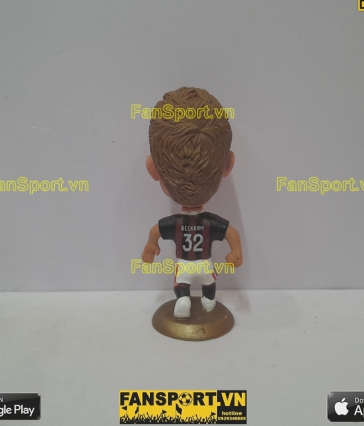 Tượng David Beckham 32 AC Milan 2009 2010 home kodoto soccerwe