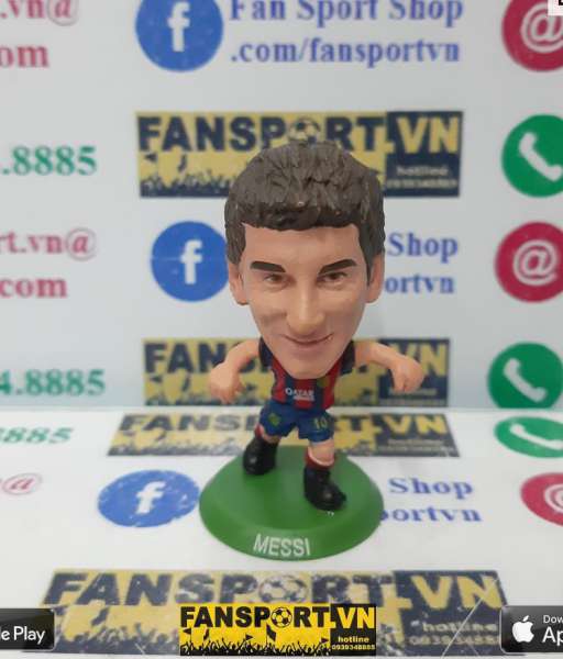 Tượng Lionel Messi 10 Barcelona 2014-2015 home soccerstarz SOC103