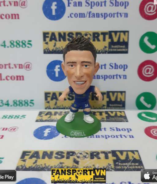 Tượng Gary Cahill 24 Chelsea 2012-2013 home Soccerstarz SOC046 green