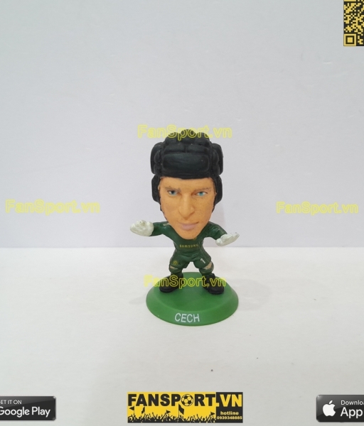 Tượng Petr Cech 1 Chelsea 2012 2013 home GK soccerstarz SOC009 green