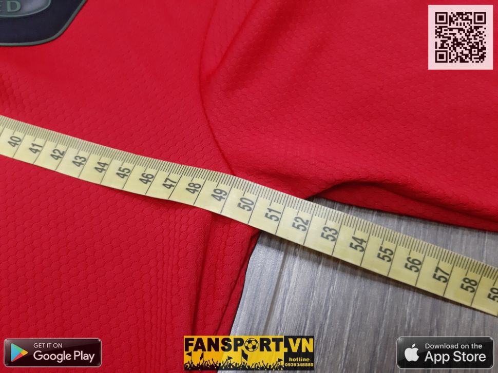 Áo đấu Manchester United 2019 2020 home shirt jersey red DX8954 long