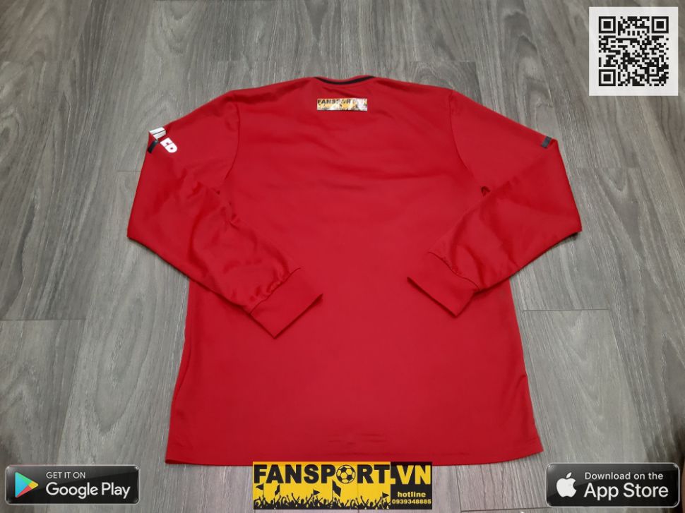 Áo đấu Manchester United 2019 2020 home shirt jersey red DX8954 long