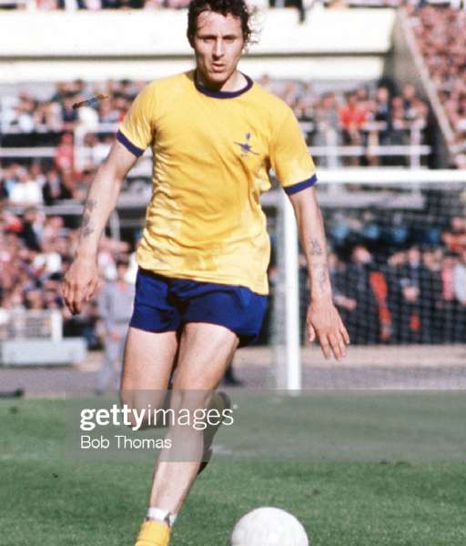 1967-1977 away Arsenal shirt jersey áo đấu bóng đá yellow