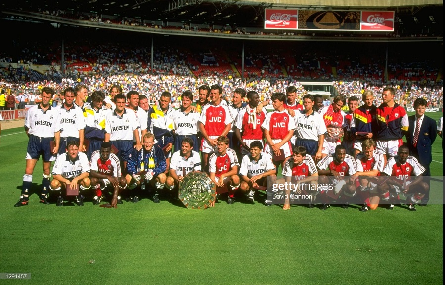 1990-1992 home Arsenal shirt jersey áo đấu bóng đá red