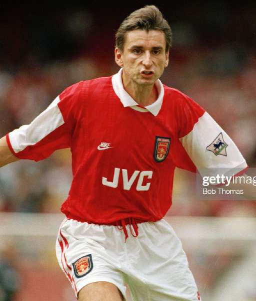 1994-1996 home Arsenal shirt jersey áo đấu bóng đá red