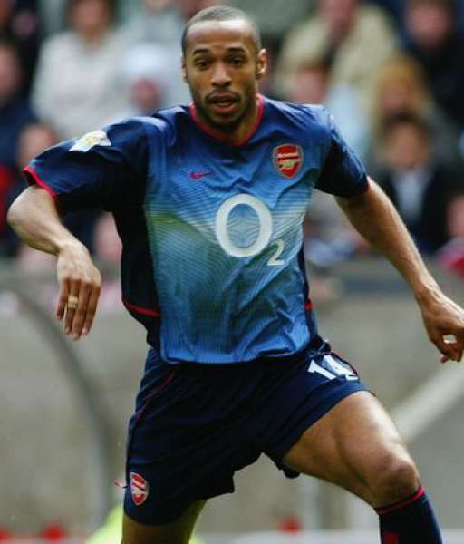 2002-2003 away Arsenal shirt jersey áo đấu bóng đá blue