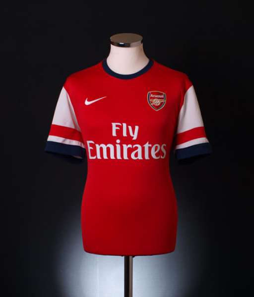 2012-2014 home Arsenal shirt jersey áo đấu bóng đá red