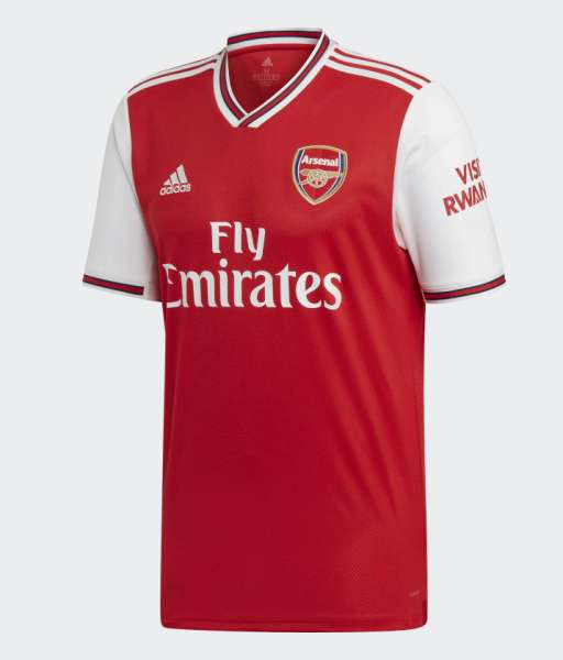 2019-2020 home Arsenal shirt jersey áo đấu bóng đá red