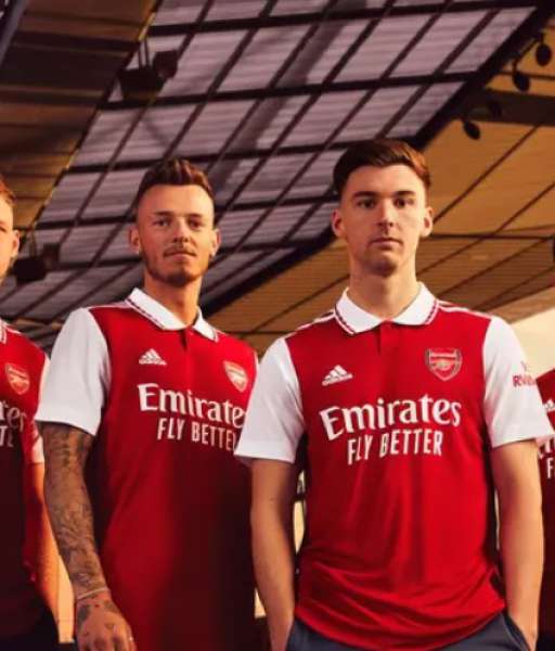2022-2023 home Arsenal shirt jersey áo đấu bóng đá red