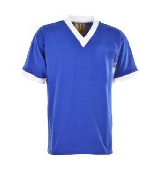 1957-1959 home Chelsea shirt jersey áo đấu bóng đá blue