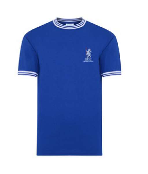 1964-1965 home Chelsea shirt jersey áo đấu bóng đá blue