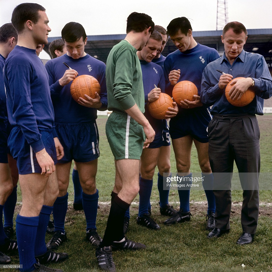1965-1970 home Chelsea shirt jersey áo đấu bóng đá blue