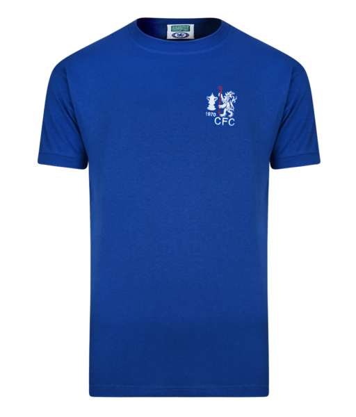 1970-1971 home Chelsea shirt jersey áo đấu bóng đá blue