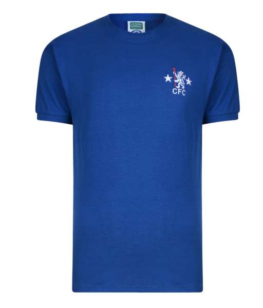 1971-1972 home Chelsea shirt jersey áo đấu bóng đá blue