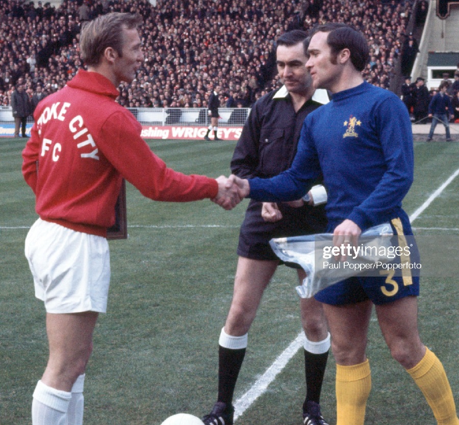 1971-1972 home Chelsea shirt jersey áo đấu bóng đá blue