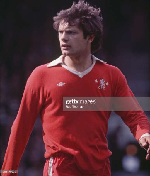 1975-1977 away Chelsea shirt jersey áo đấu bóng đá red