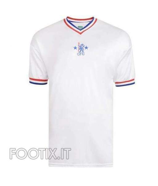 1981-1984 third Chelsea shirt jersey áo đấu bóng đá white