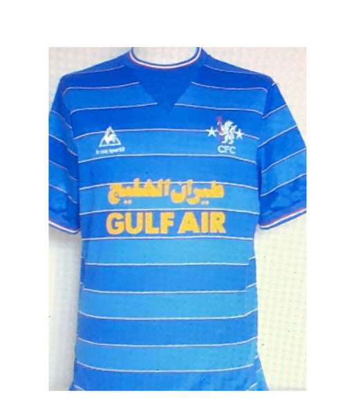 1983-1984 home Chelsea shirt jersey áo đấu bóng đá blue