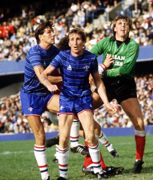 1984-1985 home Chelsea shirt jersey áo đấu bóng đá blue