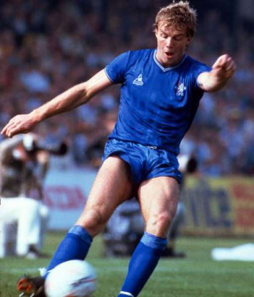 1985-1986 home Chelsea shirt jersey áo đấu bóng đá blue