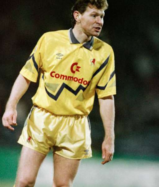 1991-1993 third Chelsea shirt jersey áo đấu bóng đá yellow