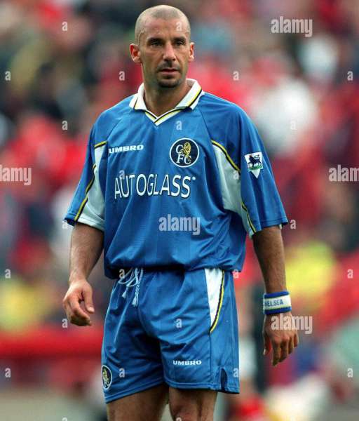 1997-1999 home Chelsea shirt jersey áo đấu bóng đá blue
