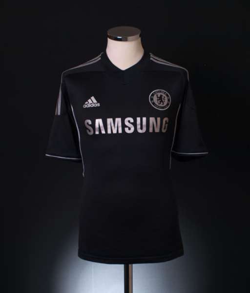 2013-2014 third Chelsea shirt jersey áo đấu bóng đá black
