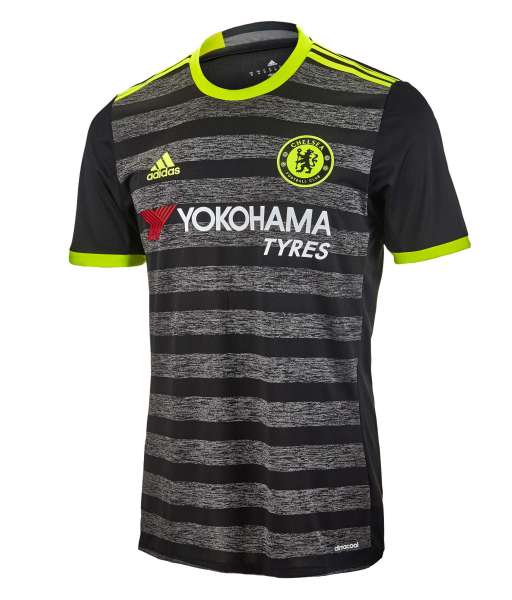 2016-2017 away Chelsea shirt jersey áo đấu bóng đá black