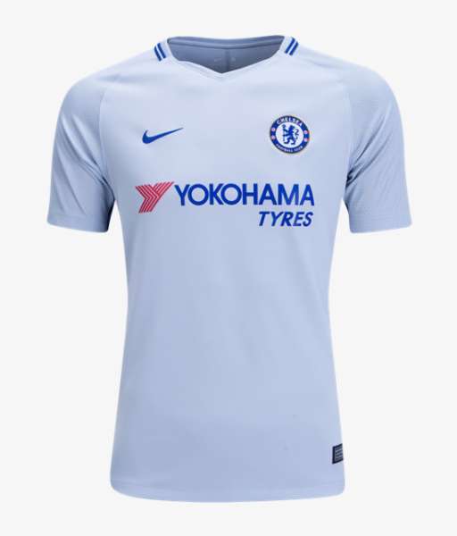 2017-2018 away Chelsea shirt jersey áo đấu bóng đá white