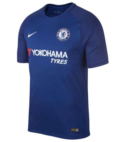 2017-2018 home Chelsea shirt jersey áo đấu bóng đá blue