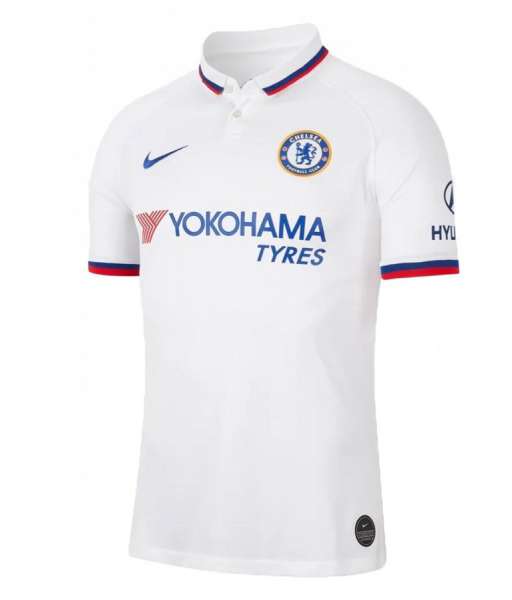 2019-2020 away Chelsea shirt jersey áo đấu bóng đá white