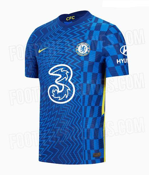 2021-2022 home Chelsea shirt jersey áo đấu bóng đá blue CV7889-409
