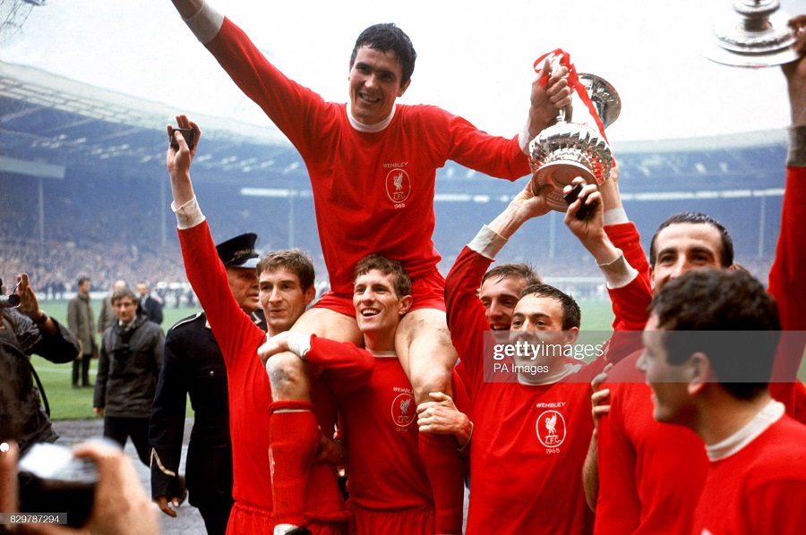 1964-1965 home Liverpool shirt jersey áo đấu bóng đá red