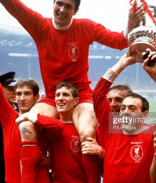 1964-1965 home Liverpool shirt jersey áo đấu bóng đá red