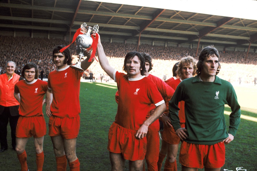 1968-1973 home Liverpool shirt jersey áo đấu bóng đá red