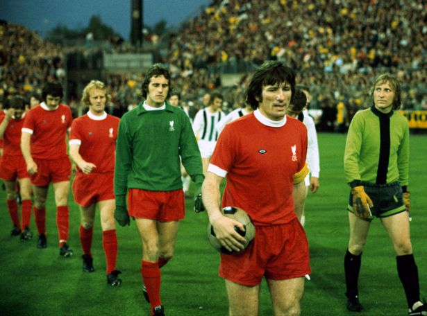 1973-1974 home Liverpool shirt jersey áo đấu bóng đá red