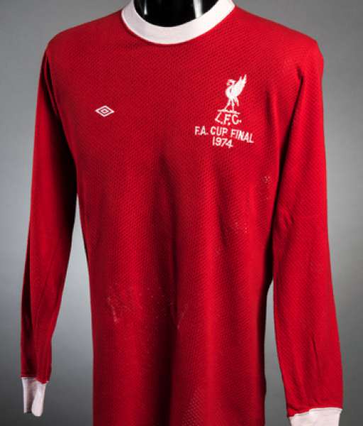 1974-1976 home Liverpool shirt jersey áo đấu bóng đá red