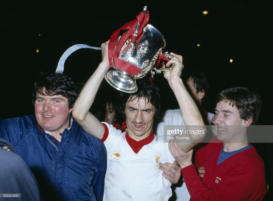 1979-1982 away Liverpool shirt jersey áo đấu bóng đá white