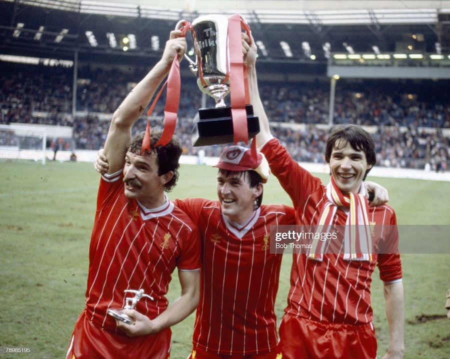 1982-1985 home Liverpool shirt jersey áo đấu bóng đá red