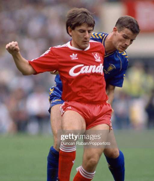 1988-1989 home Liverpool shirt jersey áo đấu bóng đá red