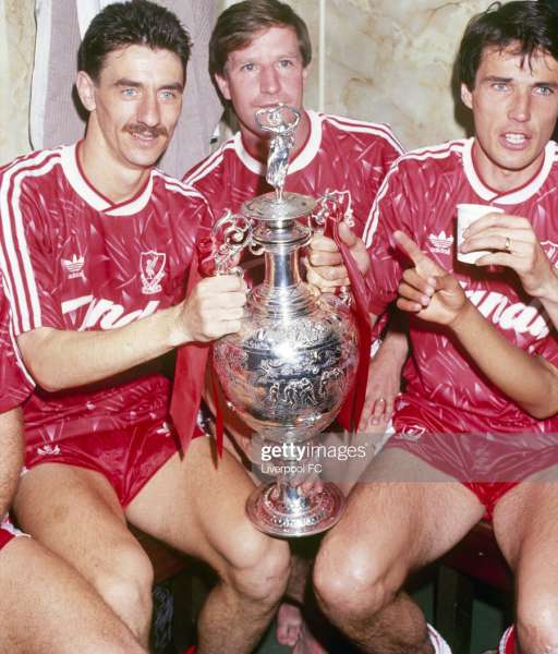 1989-1981 home Liverpool shirt jersey áo đấu bóng đá red