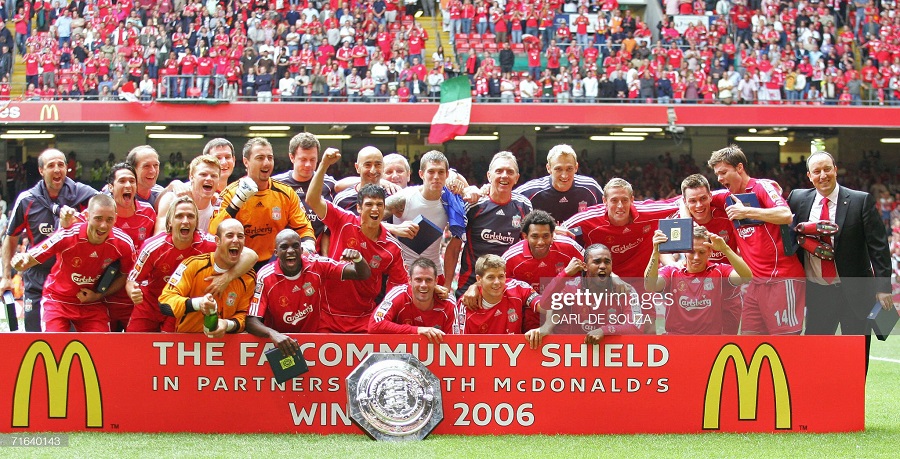 2006-2008 home Liverpool shirt jersey áo đấu bóng đá red Adidas 053327