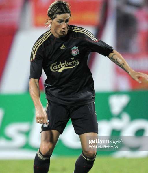 2009-2010 away Liverpool shirt jersey áo đấu bóng đá black Adidas