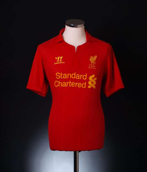 2012-2013 home Liverpool shirt jersey áo bóng đá red Warrior WSTM200
