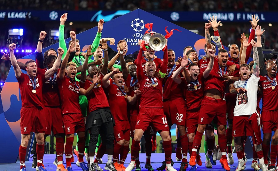 2018-2019 home Liverpool shirt jersey áo red New Balance MT7830000